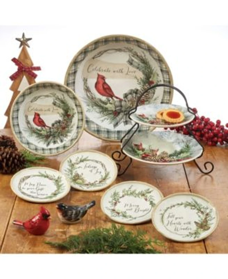 Certified International Holly Ivy Dinnerware Collection