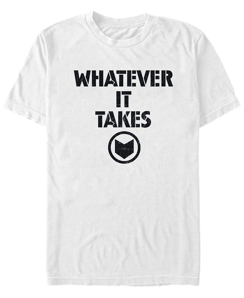 Marvel Men's Avengers Endgame Whatever It Takes Logo, Short Sleeve T-shirt