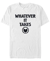 Marvel Men's Avengers Endgame Whatever It Takes Logo, Short Sleeve T-shirt