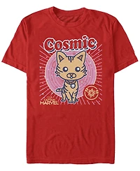 Marvel Men's Captain Cosmic Goose Kawaii Cartoon, Short Sleeve T-shirt