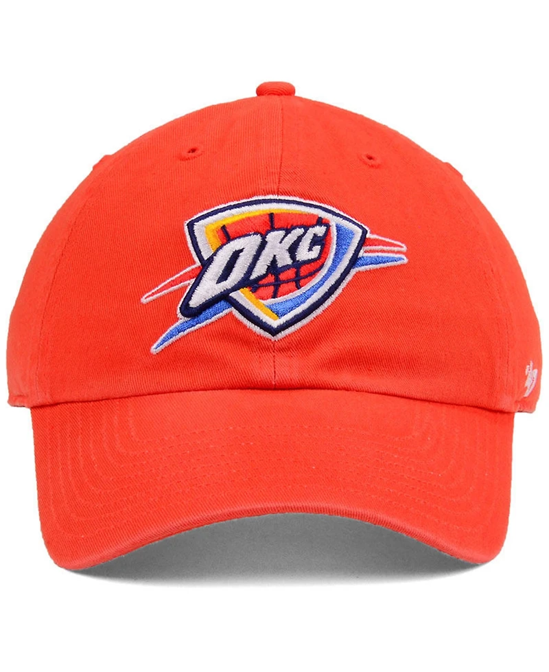 '47 Brand Oklahoma City Thunder Nba Clean Up Strapback Cap