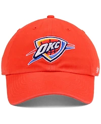 '47 Brand Oklahoma City Thunder Nba Clean Up Strapback Cap