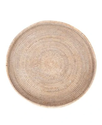 Artifacts Trading Company Rattan Round Tray Collection