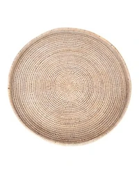 Artifacts Trading Company Rattan Round Tray Collection