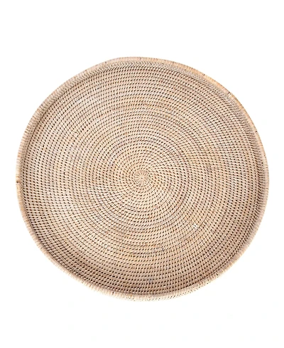 Artifacts Rattan Round Tray