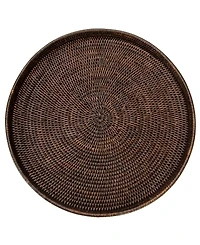 Artifacts Rattan Round Tray