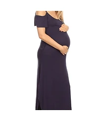 White Mark Maternity Lexi Maxi Dress