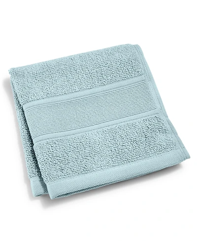 Lauren Ralph Sanders Solid Antimicrobial Cotton Washcloth, 13" x