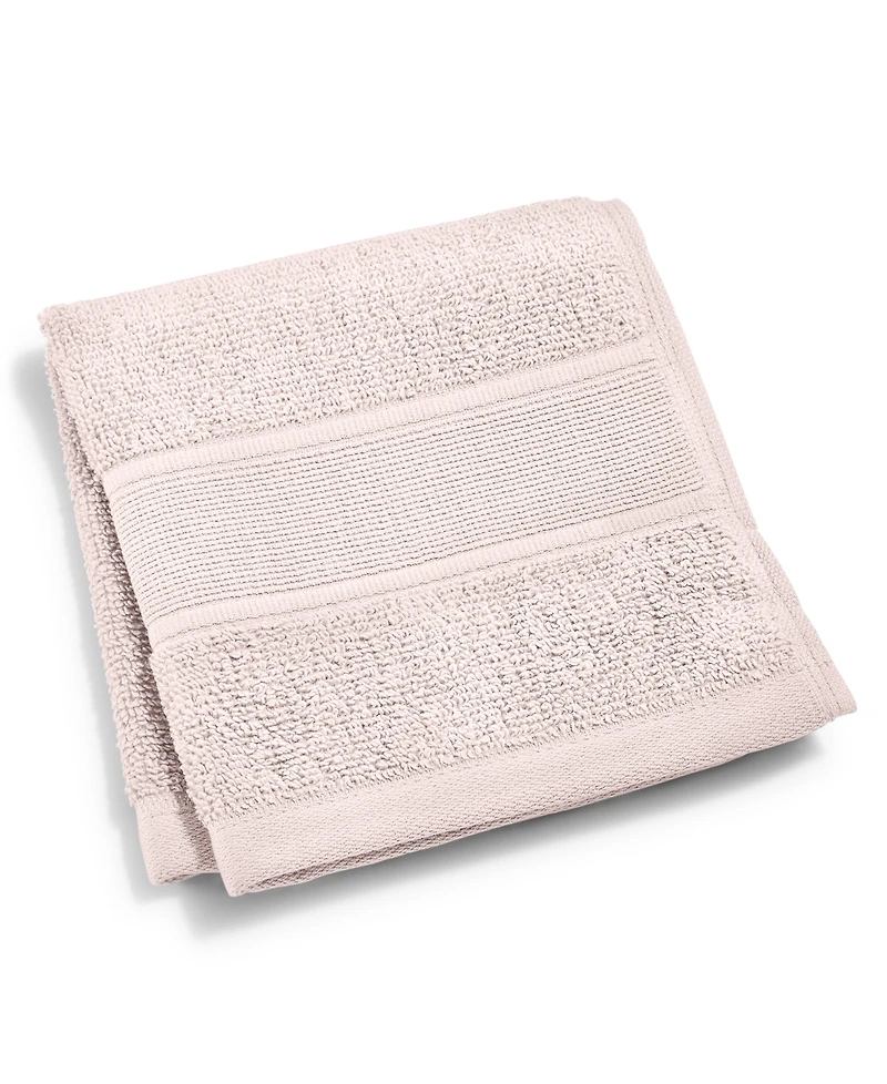 Lauren Ralph Sanders Solid Antimicrobial Cotton Washcloth, 13" x