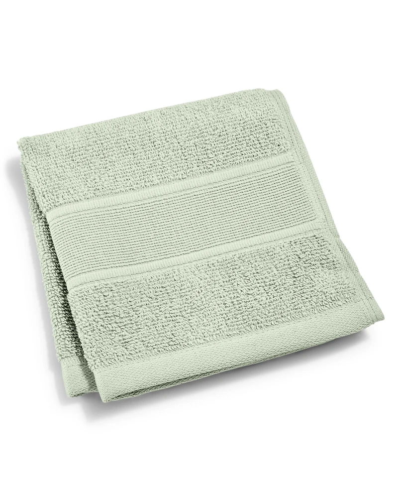 Lauren Ralph Sanders Solid Antimicrobial Cotton Washcloth, 13" x