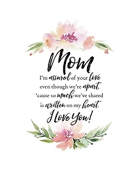 Dexsa Mom, I'm Assured Woodland Grace Series Wood Plaque with Easel, 6" x 9"