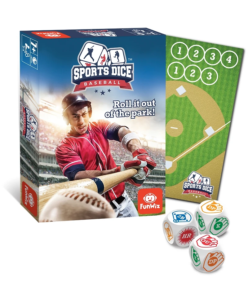 Foxmind Games Sports Dice Baseball