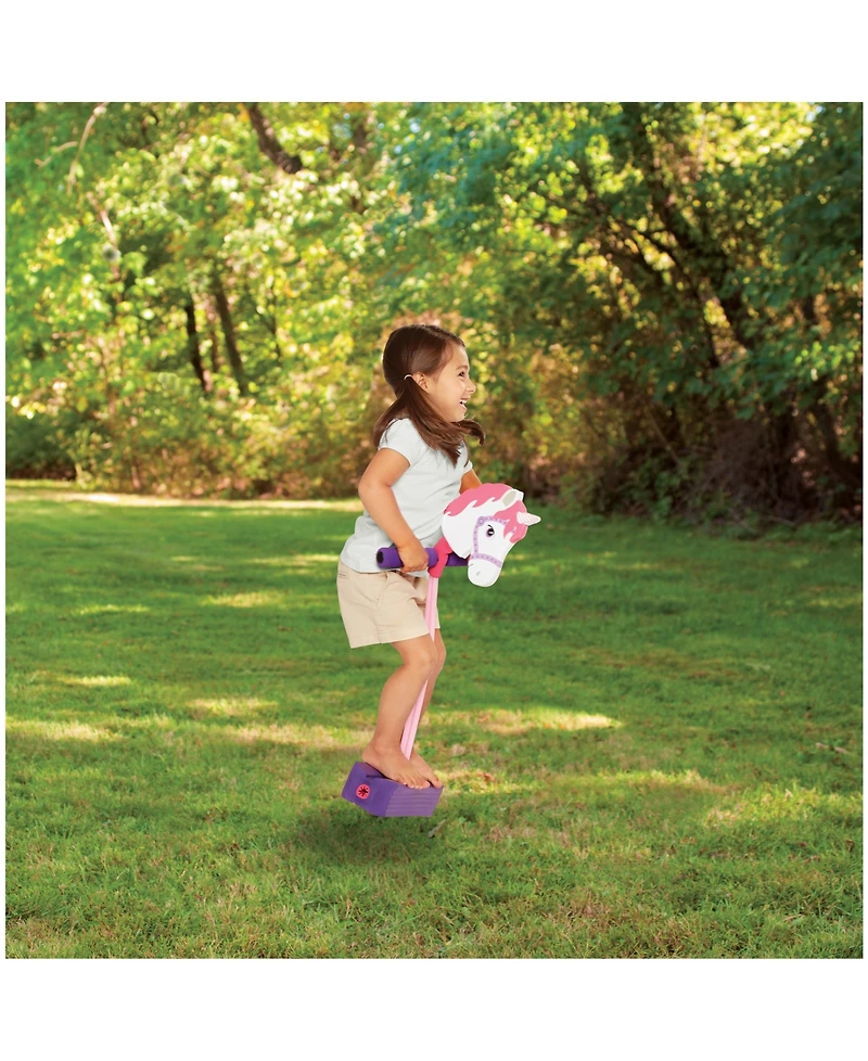 Fundamental Toys Hop Squeak Unicorn Pogo Jumper