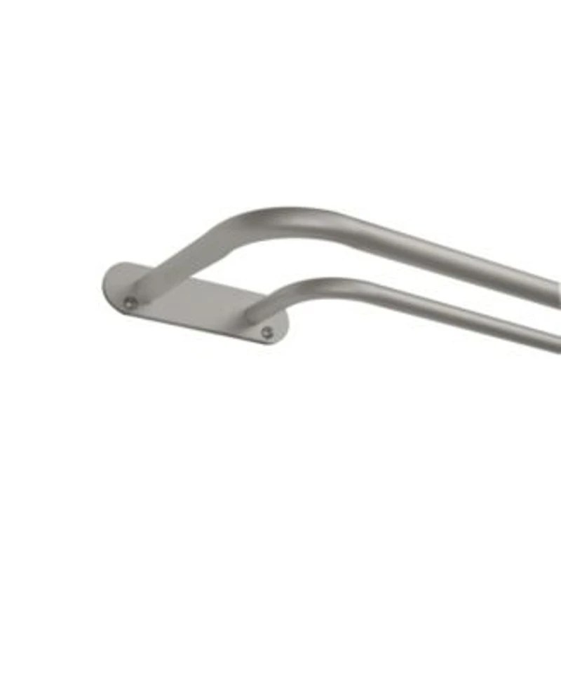 Exclusive Home Fetter Wrap Around Double Curtain Rod