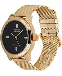 American Exchange Men's Genuine Diamond Collection Watch, 44mm