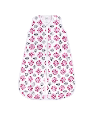 Yoga Sprout Baby Girls Sleeveless Muslin Cotton Sleeping Bag, Sack, Blanket, Medallion, 0-6 Months