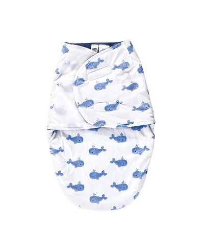 Hudson Baby Boys Plush Swaddle Wrap, 0-3 Months