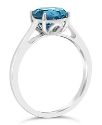 Garnet (2-1/3 ct. t.w.) Ring Sterling Silver. Also Available London Blue Topaz and Citrine