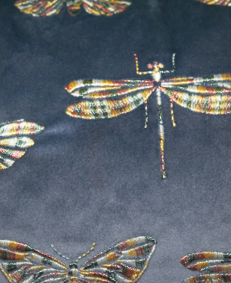 Edie@Home Butterflies Moths Decorative Pillow, 13" x 20"