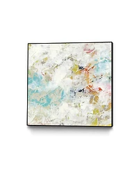 Giant Art 20" x 20" Frost Ii Art Block Framed Canvas