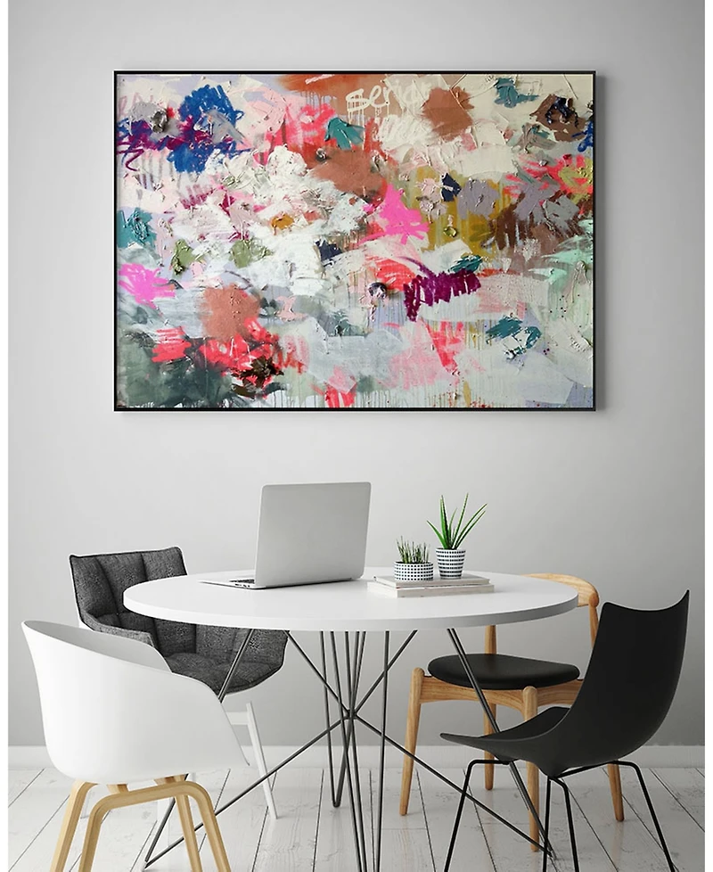 Giant Art 14" x 11" Really I Art Block Framed Canvas