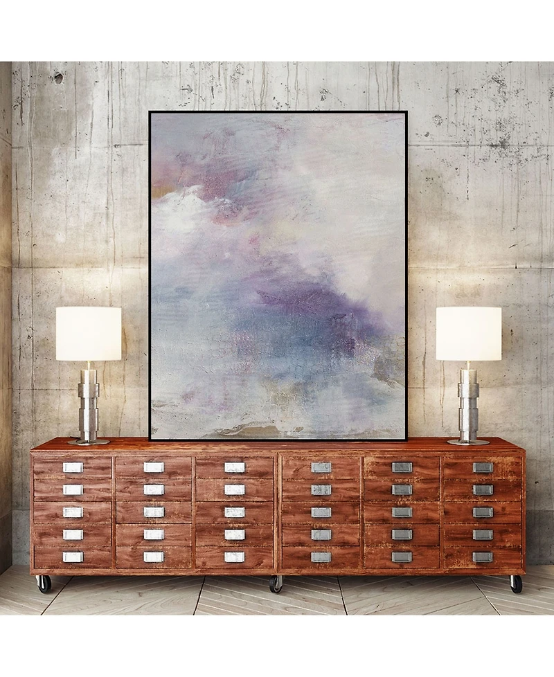Giant Art 14" x 11" Escaping Light I Art Block Framed Canvas