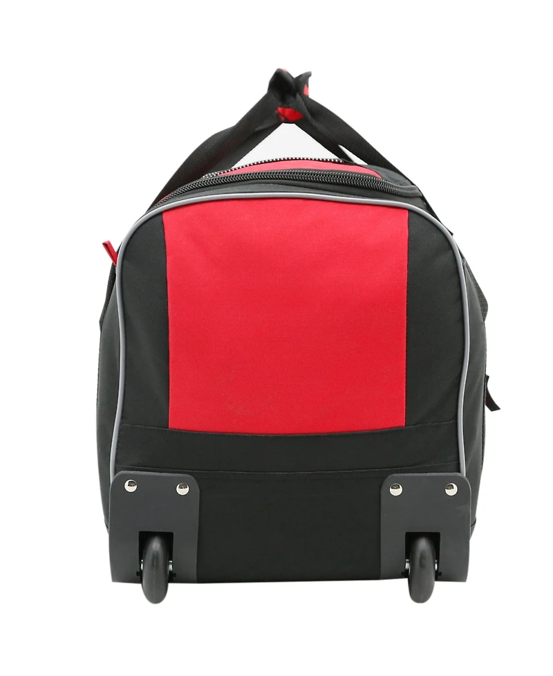 Travelers Club 22" Multi-Pocket Rolling Duffle