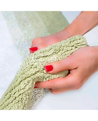 Chesapeake Whitney Ombre Reversible Bath Rug