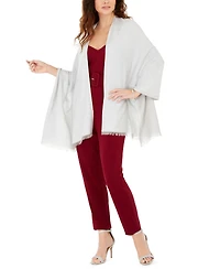 Calvin Klein Women's Lightweight Metallic Evening Wrap