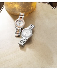 Tissot Women's Swiss Pr 100 Sport Chic T-Classic Diamond-Accent Two-Tone Stainless Steel Bracelet Watch 36mm