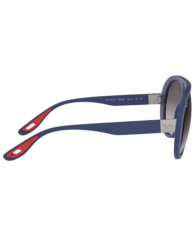 Ray-Ban Men's Sunglasses, RB4310M Scuderia Ferrari Collection 58