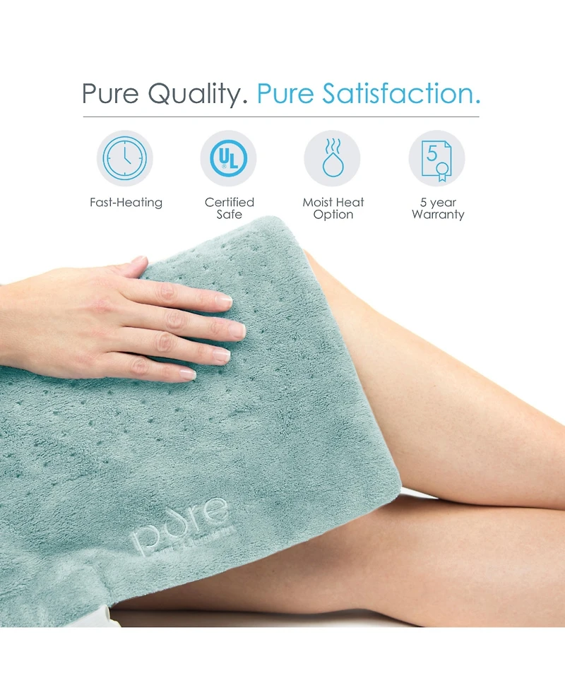 Pure Enrichment PureRelief Deluxe Heating Pad 12" x 24"