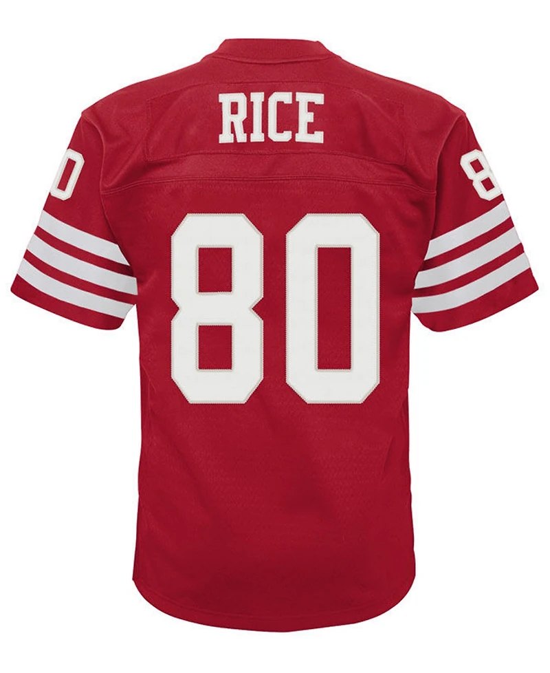 Mitchell & Ness Big Boys Jerry Rice San Francisco 49ers Legacy Retired Player Jersey