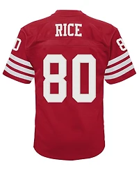 Mitchell & Ness Big Boys Jerry Rice San Francisco 49ers Legacy Retired Player Jersey