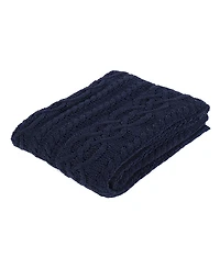 Happycare Textiles Knitted Luxury Chenille Throw, 51" x 67"