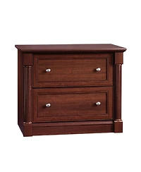 Sauder Palladia File Cabinet, Select Cherry finish