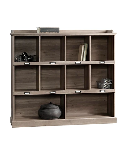 Sauder Barrister Lane Cubby Bookcase For Storage and Display