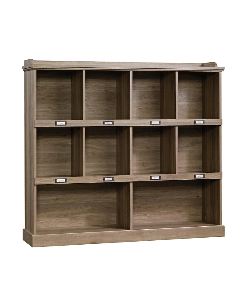 Sauder Barrister Lane Cubby Bookcase For Storage and Display
