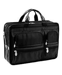 McKlein Hubbard, 15" Double Compartment Laptop Briefcase