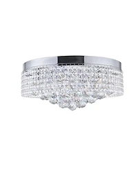 Cwi Lighting Cascade 8 Light Flush Mount
