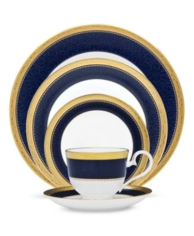 Noritake Odessa Cobalt Gold Dinnerware Collection