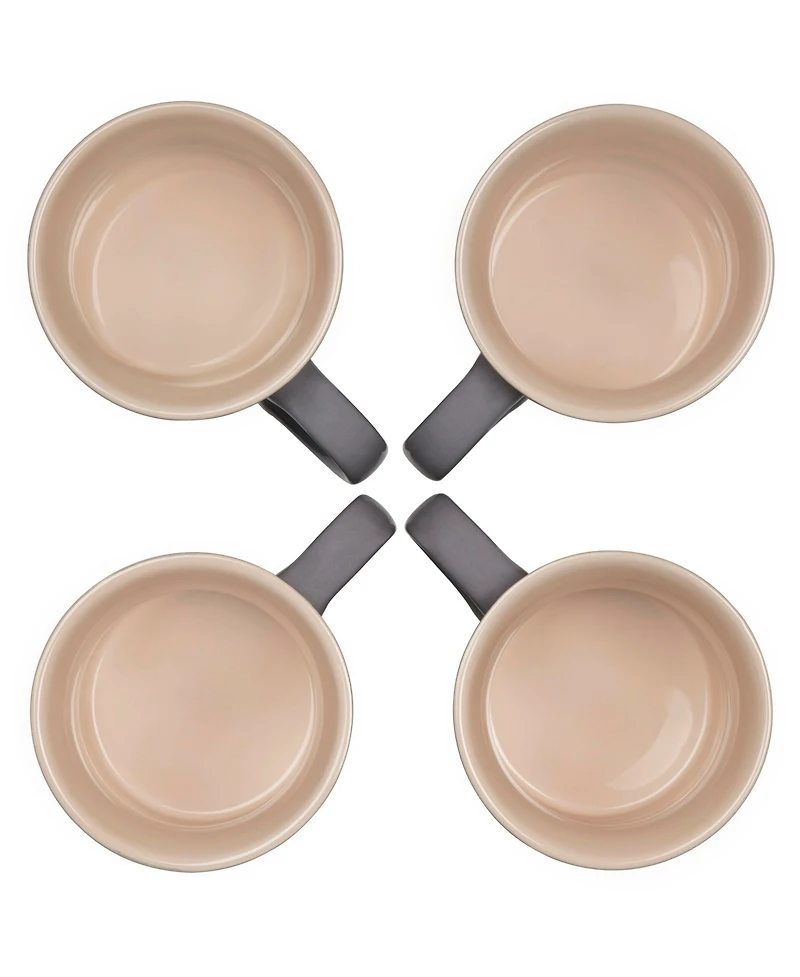 Le Creuset 14 oz. Stoneware Set of Four Coffee Mugs