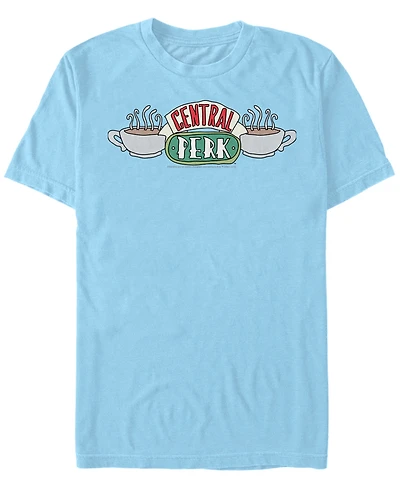Fifth Sun Friends Men's Central Perk Coffee Mug Logo Short Sleeve T-Shirt