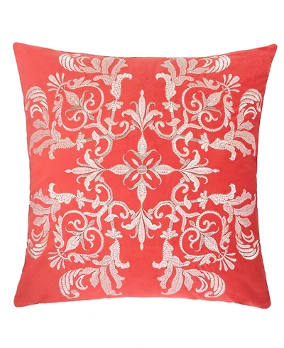 Homey Cozy Floral Elegant Decorative Pillow, 20" x
