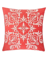 Homey Cozy Floral Elegant Decorative Pillow, 20" x