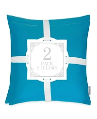 Homey Cozy June Indoor/Outdoor 2-Pack Decorative Pillows, 20" x