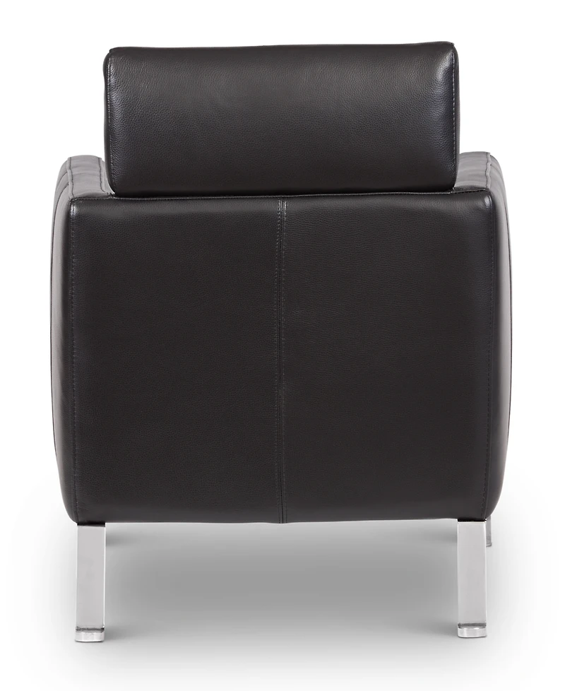 Closeout! Darrium 27" Leather Club Chair, Created for Macy's
