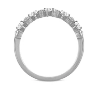 Diamond Pear-Cut Band (3/4 ct. t.w.) in 14k White Gold