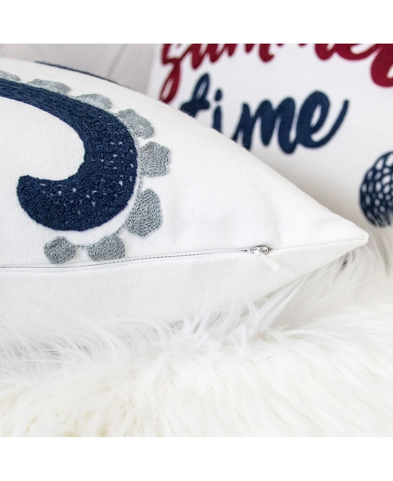Homey Cozy Octopus Beach Outdoor Decorative Pillow, 20" x 20"