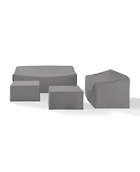 Crosley 4 Piece Sectional Cover Set